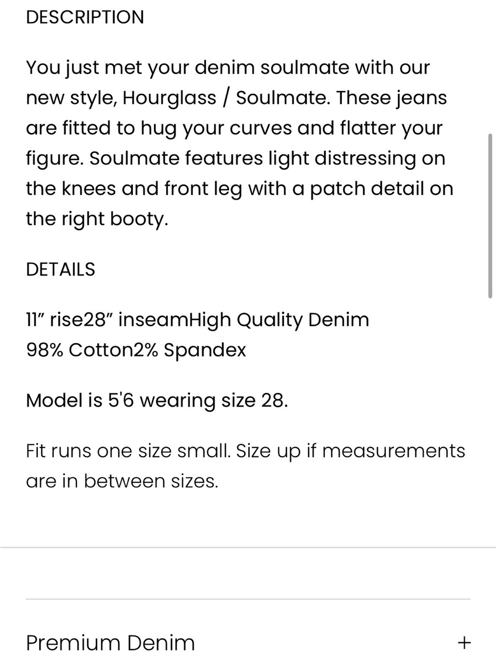 Revice Jeans - Hourglass Style - Picture 7 of 7
